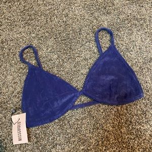 NWT Missguided Towel Bralette Size XL